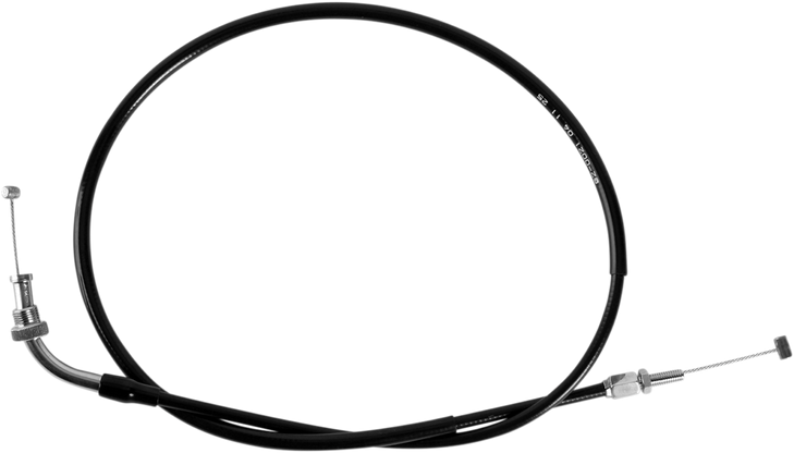 Motion Pro Black Vinyl Throttle Cable - Push - Honda 02-0021