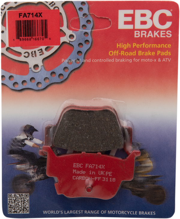 Ebc Sport Carbon Brake Pads Fa714X