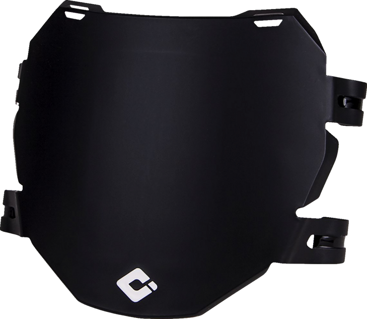 Odi Downhill Number Plate - Front - Aaron Gwin - Black D70Dp-B
