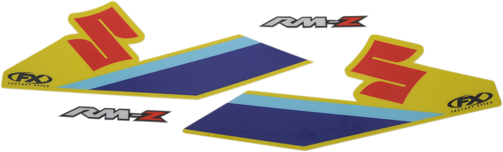 Factory Effex Oem Tank Graphic - Suzuki - Rm-Z 250/450 21-05438