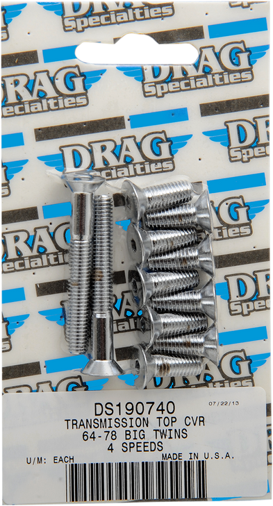 Drag Specialties Bolt Set - Socket-Head - Transmission Top