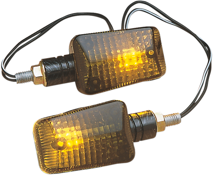 Mini Stalk Marker Lights - Carbon/Smoke 25-8119