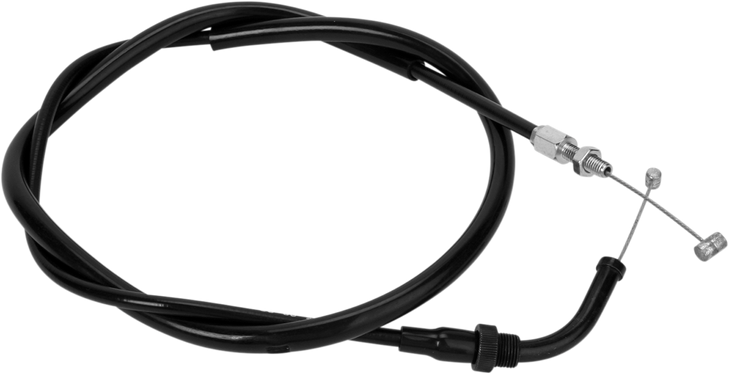Motion Pro Black Vinyl Throttle Cable - Push - Honda 02-0335