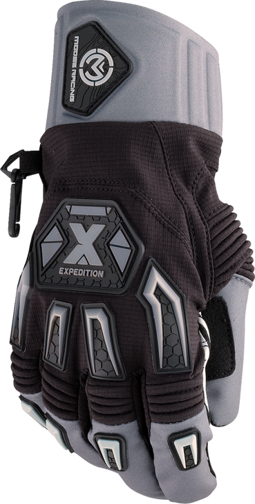 Expedition Gloves - Black/Gray - Medium 3330-7922
