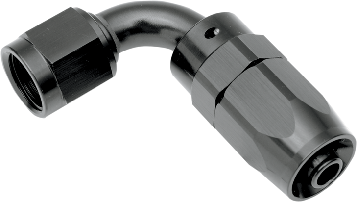 Goodridge Oil Line Fitting - Black - 90 P1136-9006Bk