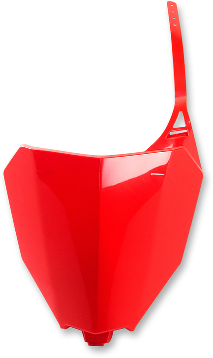 Ufo Front Number Plate - Cr Red Ho04686-070