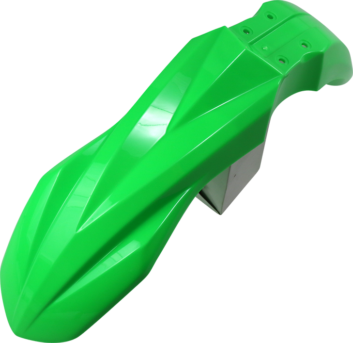 Ufo Front Fender - Fluorescent Green Ka04748-Aflu