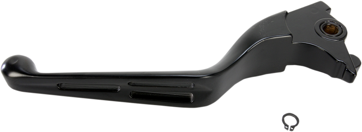 Drag Specialties Brake Lever - Wide Blade - Slotted - Black