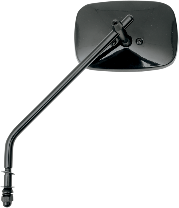 Drag Specialties Mirror - Die-Cast - Side View - Long - Black - Left/Right