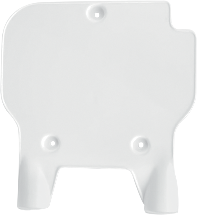 Front Number Plate - White Ka02761047