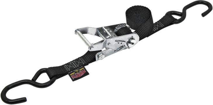 Powertye Mfg. Ratchet Tie-Down 1" X 6' - Black 32072