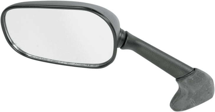Emgo Mirror - Side View - Rectangle - Black - Left 20-80552