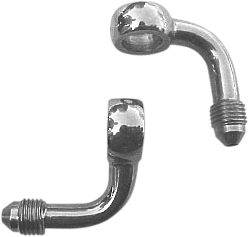 Goodridge Banjo - 3/8"/10Mm - 90 - Stainless Steel Pb599-03C
