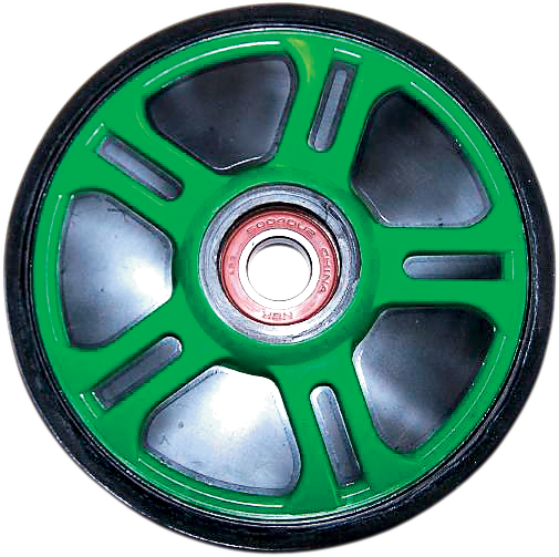 Parts Unlimited Thin Idler Wheel With Bearing 6004-2Rs - Green - Group 2 - 5.63" Od X 20 Mm Id