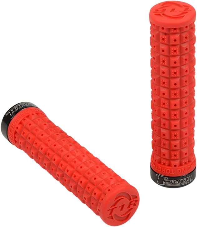 Torc1 Grips - Defy - Lock-On - Red/Black 2750-0402