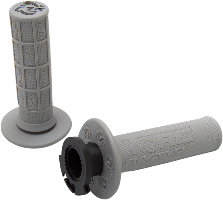 Torc1 Grips - Defy - Lock-On - 4-Stroke - Gray 3750-0702