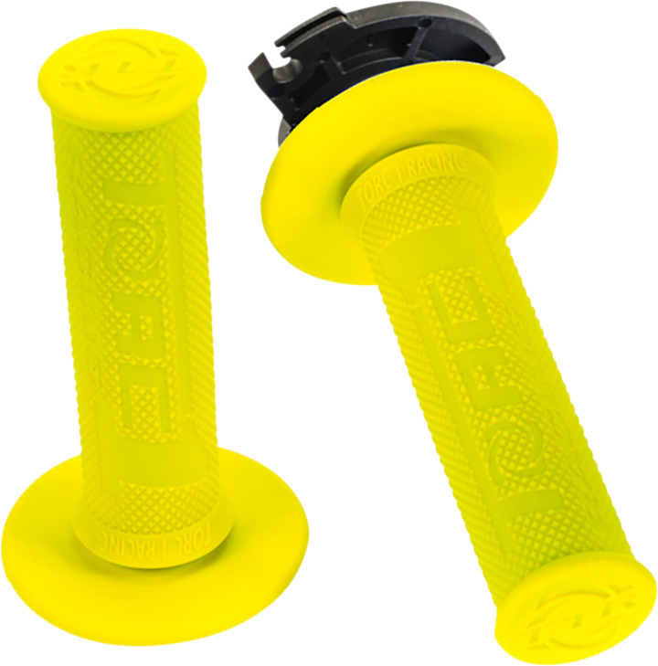 Torc1 Grips - Defy - Lock-On - Yellow 4650-0602
