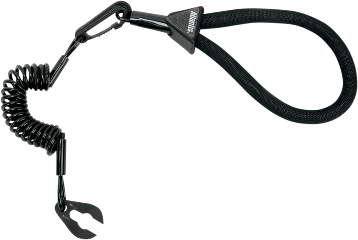 Atlantis Wrist Lanyard - Black/Black - Yamaha A8147