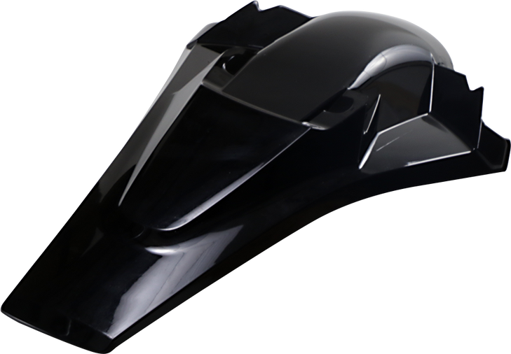 Ufo Mx Rear Fender - Black Hu03364-001