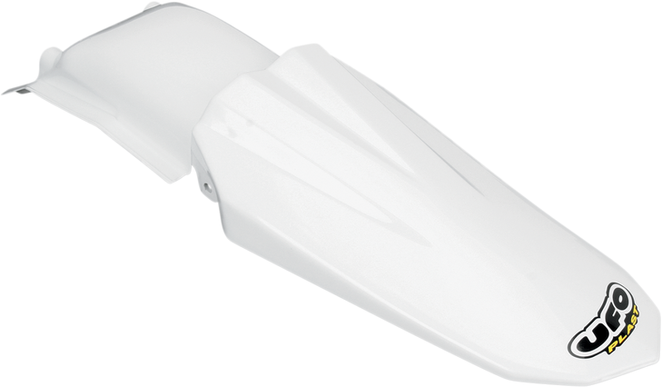 Ufo Mx Rear Fender - White Hu03313-041