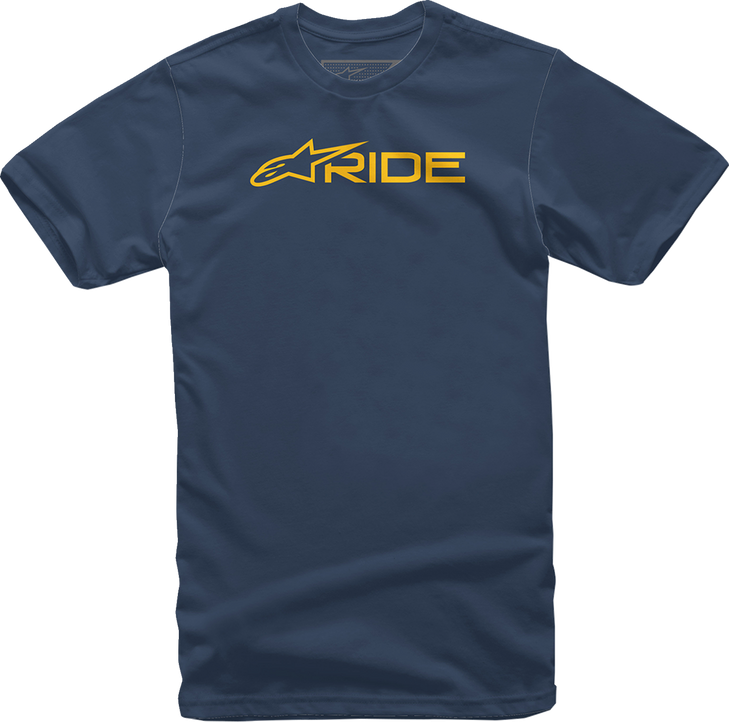 Ride 3.0 T-Shirt - Navy/Gold - 2Xl 12327220070592X