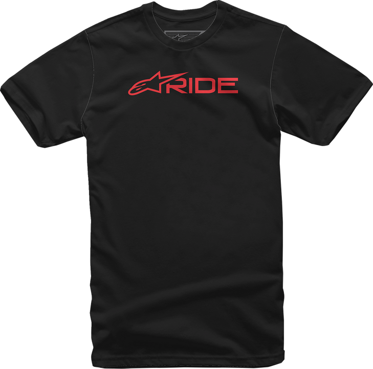 Ride 3.0 T-Shirt - Black/Red - 2Xl 12327220010302X