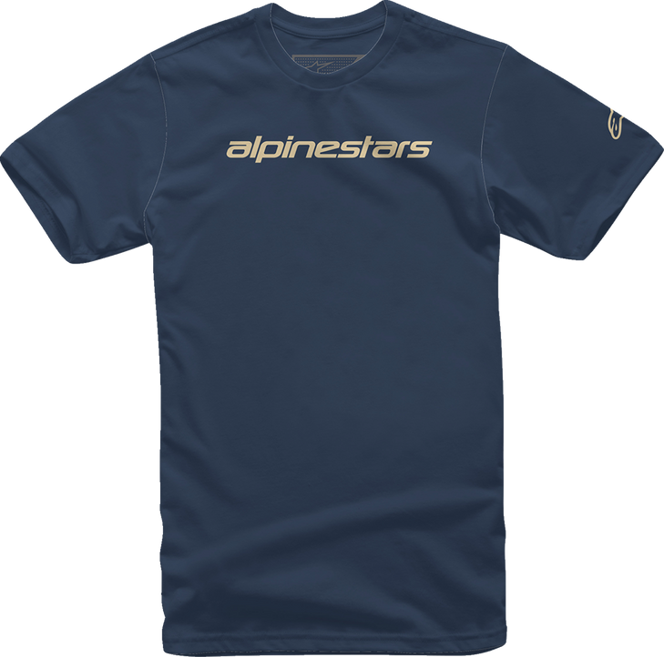 Linear Wordmark T-Shirt - Navy/Stone - 2Xl 12127202071282X