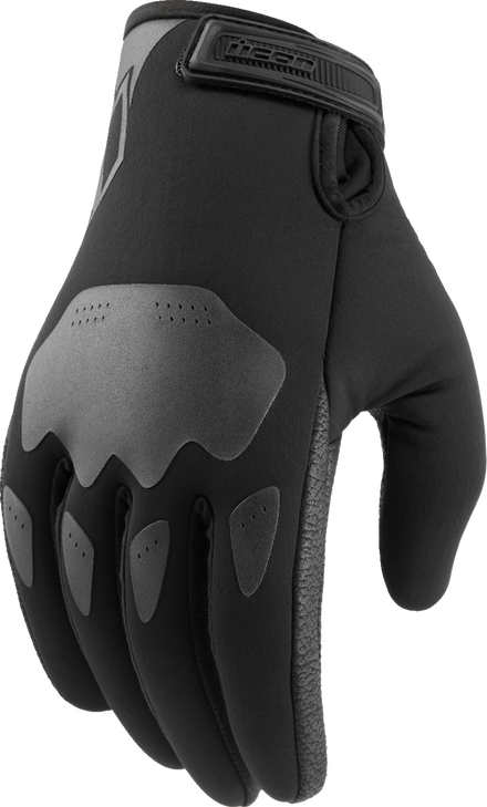 Icon Hooligan Insulated Gloves - Black - Medium