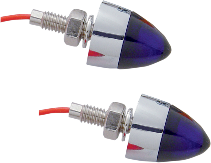 Pro-One Perf.Mfg. Bullet Mini Marker Lights - Blue 402260