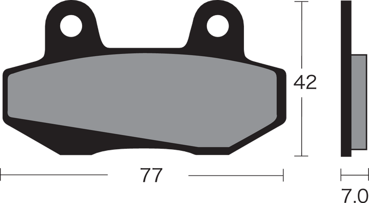 Vesrah Semi-Metallic Brake Pads Vd-131