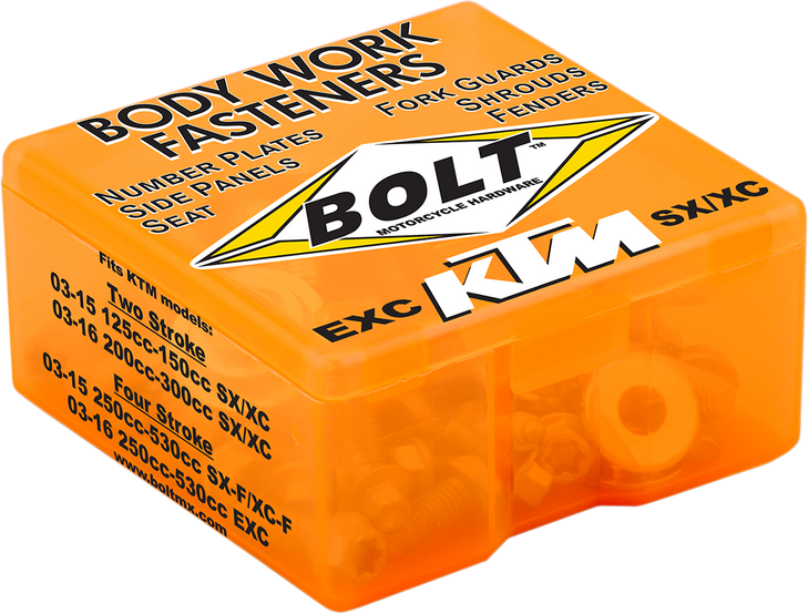 Bolt Body Work Fastener Kit - Ktm Ktm-Pfk1