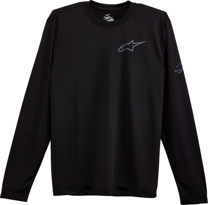 Pursue Performance Long-Sleeve T-Shirt - Black - Medium 1232-71000-10-M