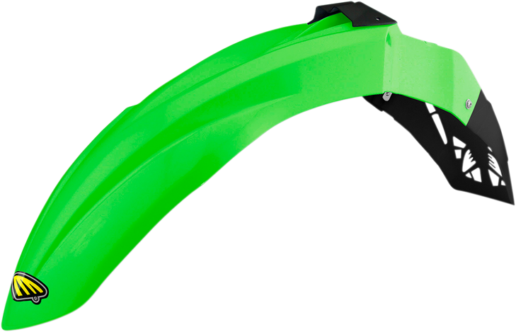 Cycra Front Fender - Green - Kawasaki 1Cyc-1472-72F