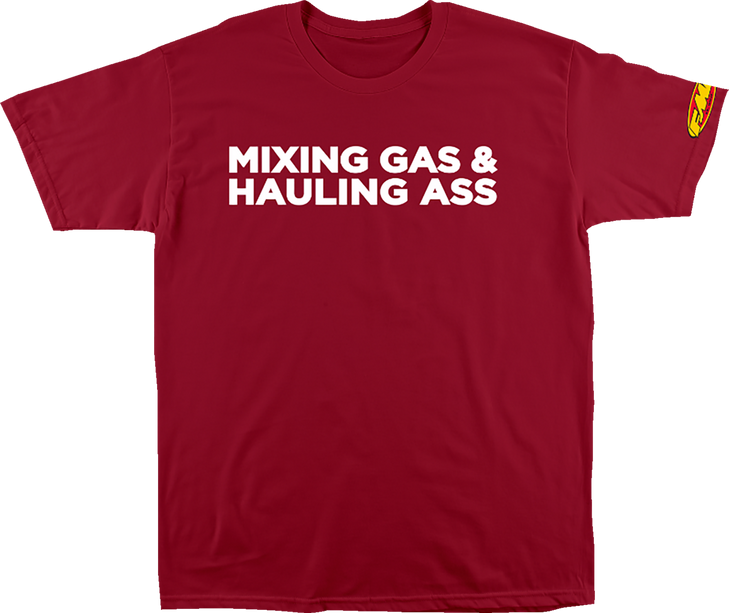 Gass T-Shirt - Red - Large Fa21118915Redlg