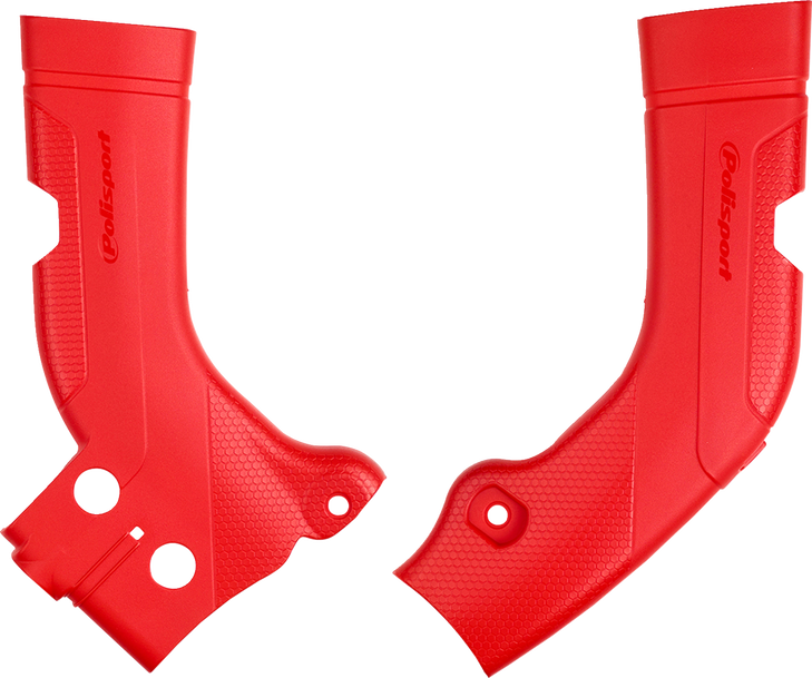 Polisport Frame Guards - '04 Oem Red - Crf 450R/450Rx 8472600002