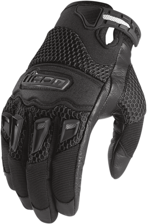 Icon Twenty-Niner Ce Gloves - Black - 3Xl