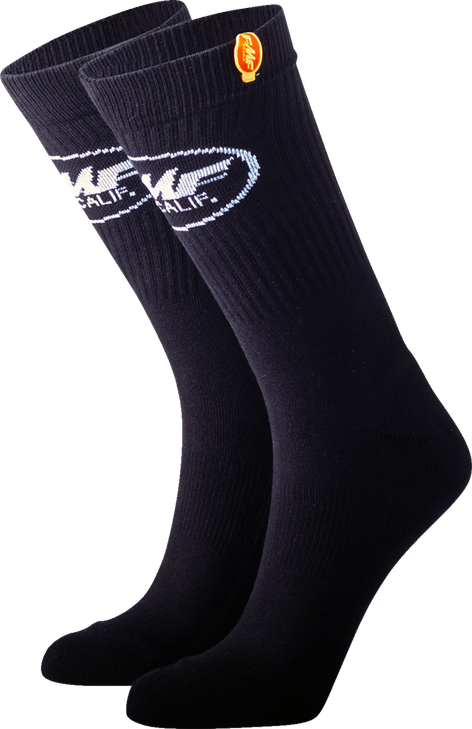 Fmf Staple Socks - 2 Pack - Black - One Size Sp22194900