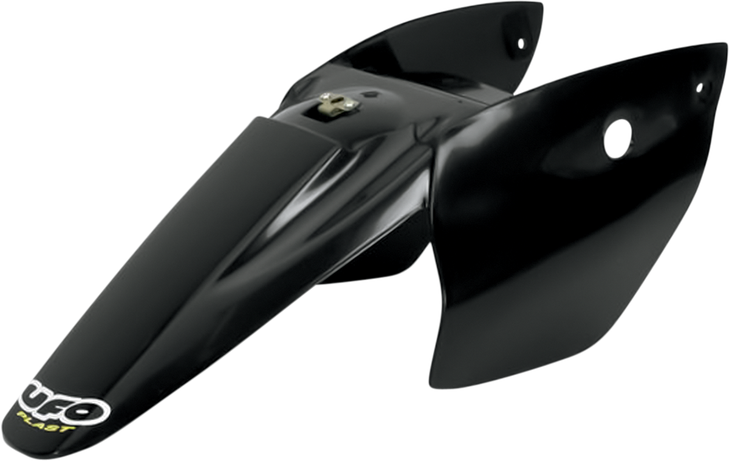 Rear Fender - With Side Panels - Black Kt03073-001