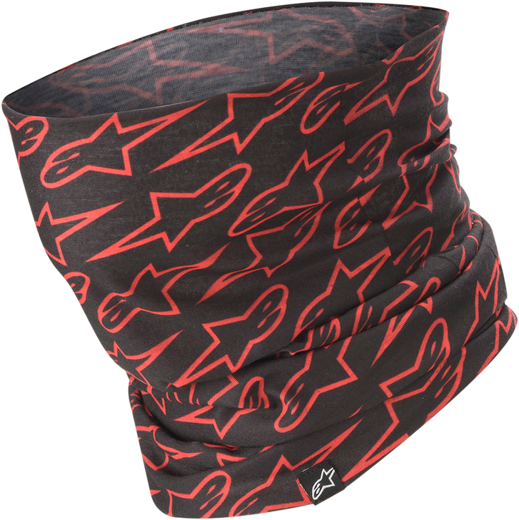 Neck Tube - Astars - Black/Fluo Red 4759319-1030