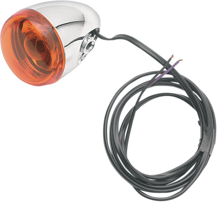 Chris Products Turn Signal - Chrome/Amber 8887A