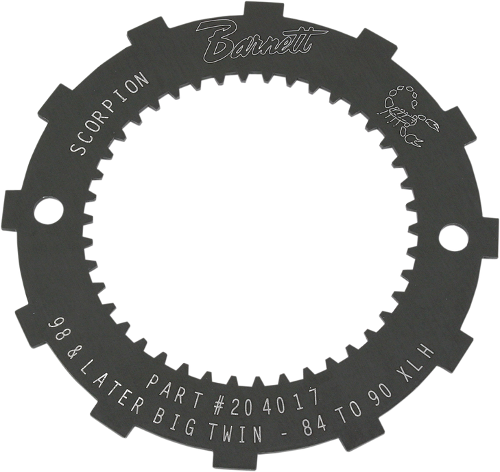 Barnett Lock Plate - Clutch Basket - Scorpion - '86-'90 Xl/'98-'05 Dyna/'99-'00 Fxr/'97-'06 Softail/Touring 638-30-80098