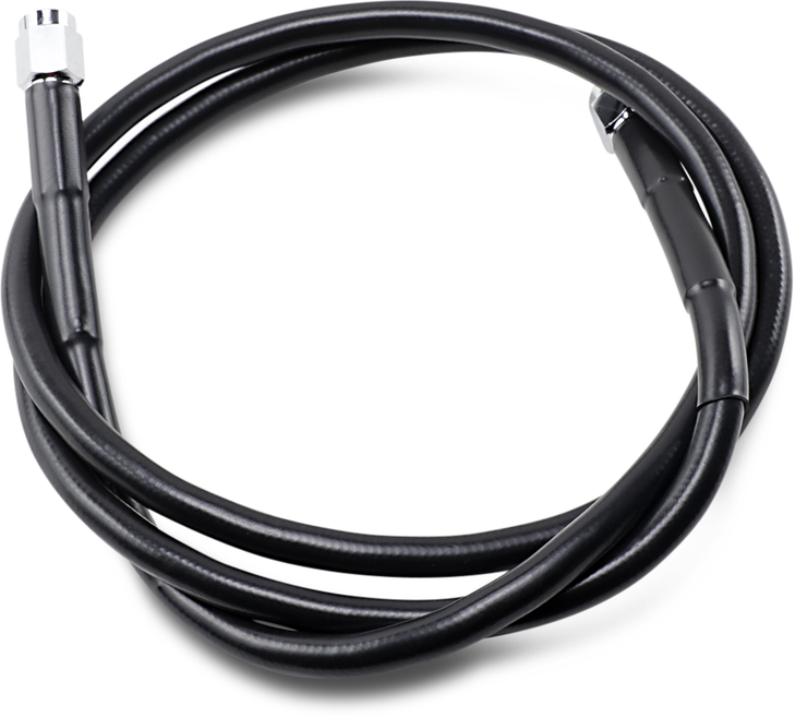 Drag Specialties Universal Brake Line - Black - 44"