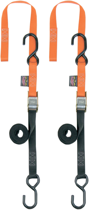 Powertye Mfg. Soft-Tye Tie-Downs - 1" X 5-1/2' - Orange 23629
