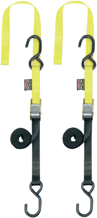Powertye Mfg. Soft-Tye Tie-Downs - 1" X 5-1/2' - Yellow 23628