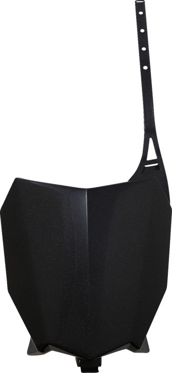 Acerbis Front Number Plate - Black/Metallic 2872657440