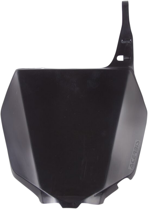 Acerbis Front Number Plate - Black 2042340001