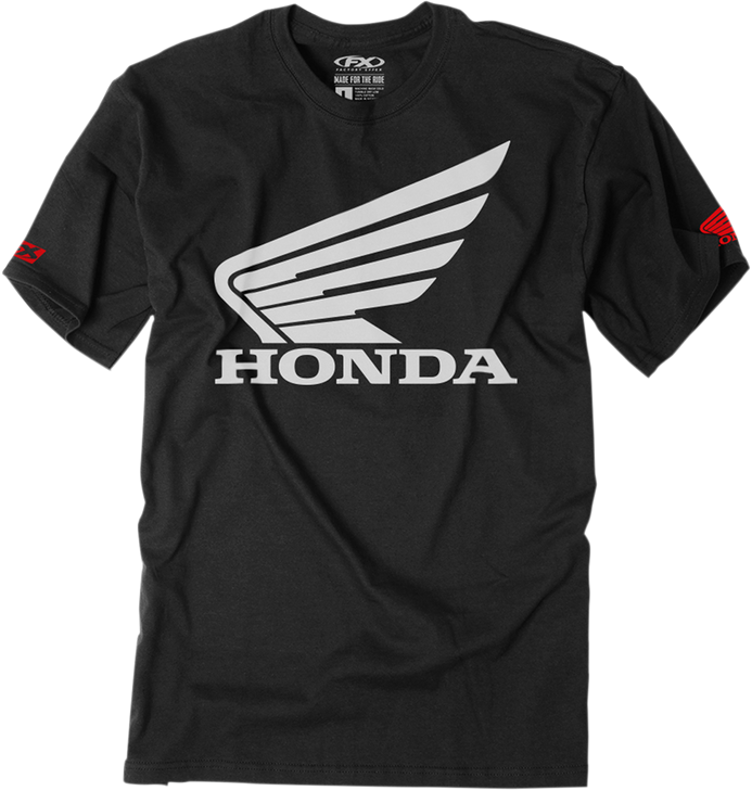 Factory Effex Youth Honda Big Wing T-Shirt - Black - Xl 21-83326