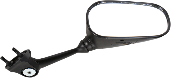 Emgo Mirror - Side View - Oval - Black - Right 20-57901