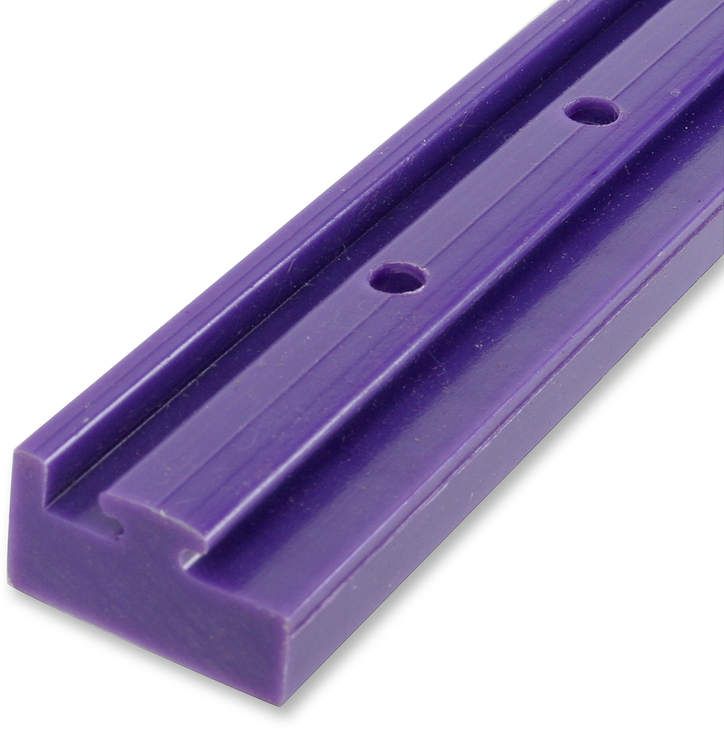 Garland Purple Replacement Slide - Uhmw - Profile 15 - Length 55.00" - Polaris 15-5500-0-04-08