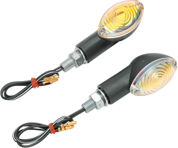 Ultra Mini Marker Lights - Black/Rainbow 25-8352